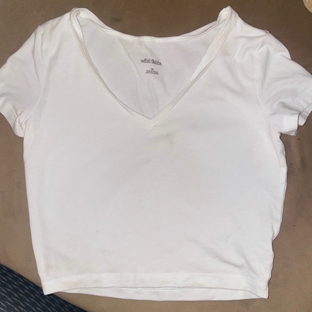 Super Cute White Crop!!
